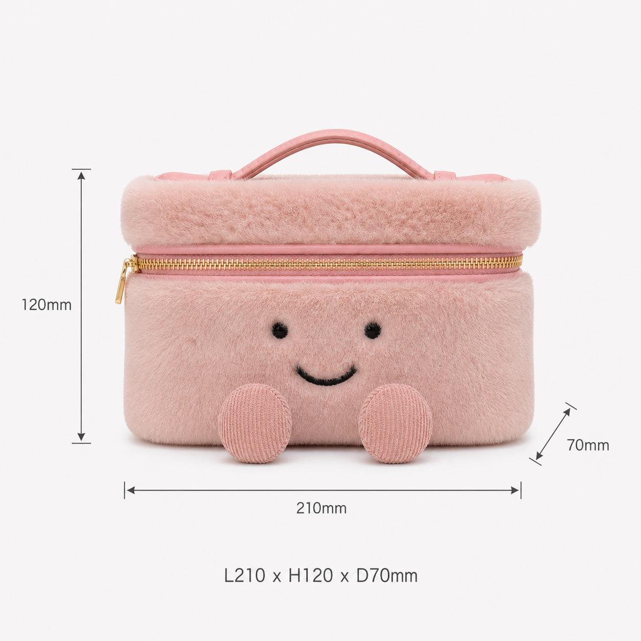 Puffie™ Mini Pouch  - Marshmallow Pink