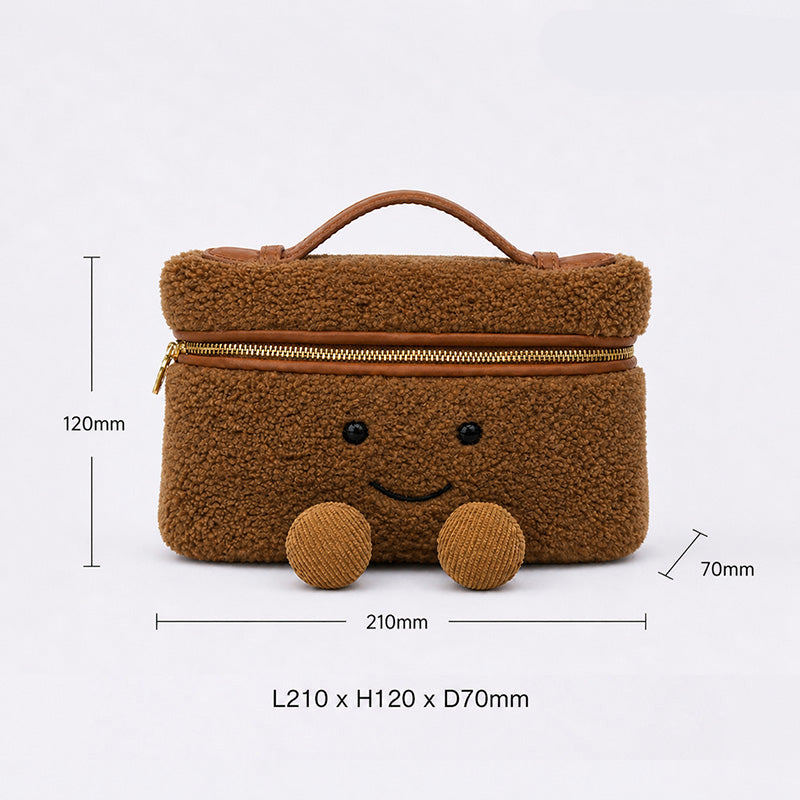 Puffie™ Mini Pouch - Cocoa Brown